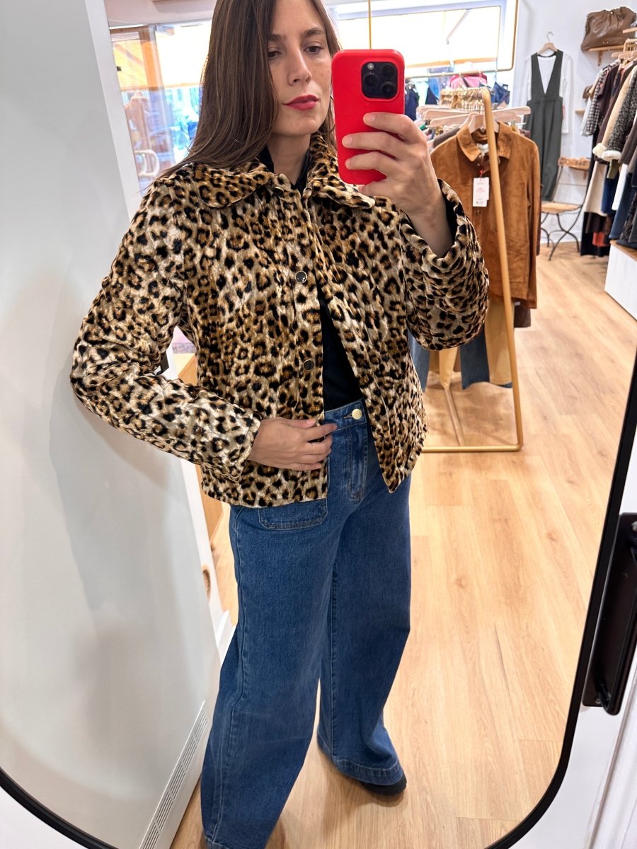 Veste Paris LEOPARD - JANE WOOD Manteau