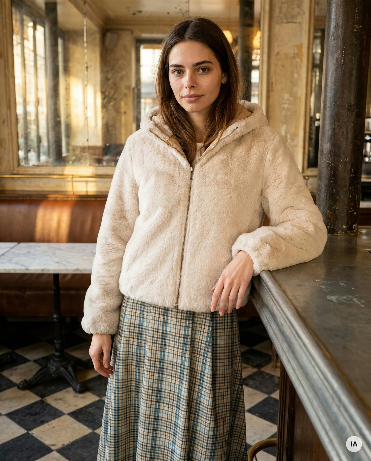 VESTE  REVERSIBLE COSMOS - MINUIT DOUZE Veste — Image générée par IA