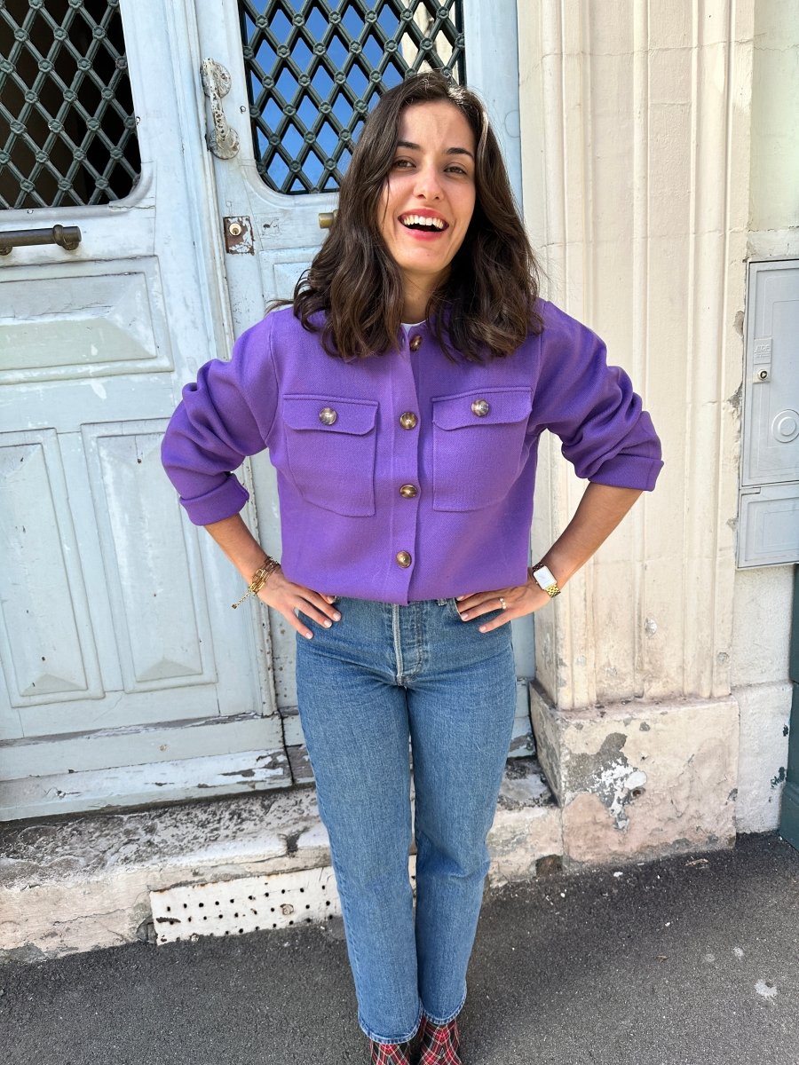 Veste Thais VIOLET - INSPIRATION STUDIO Veste