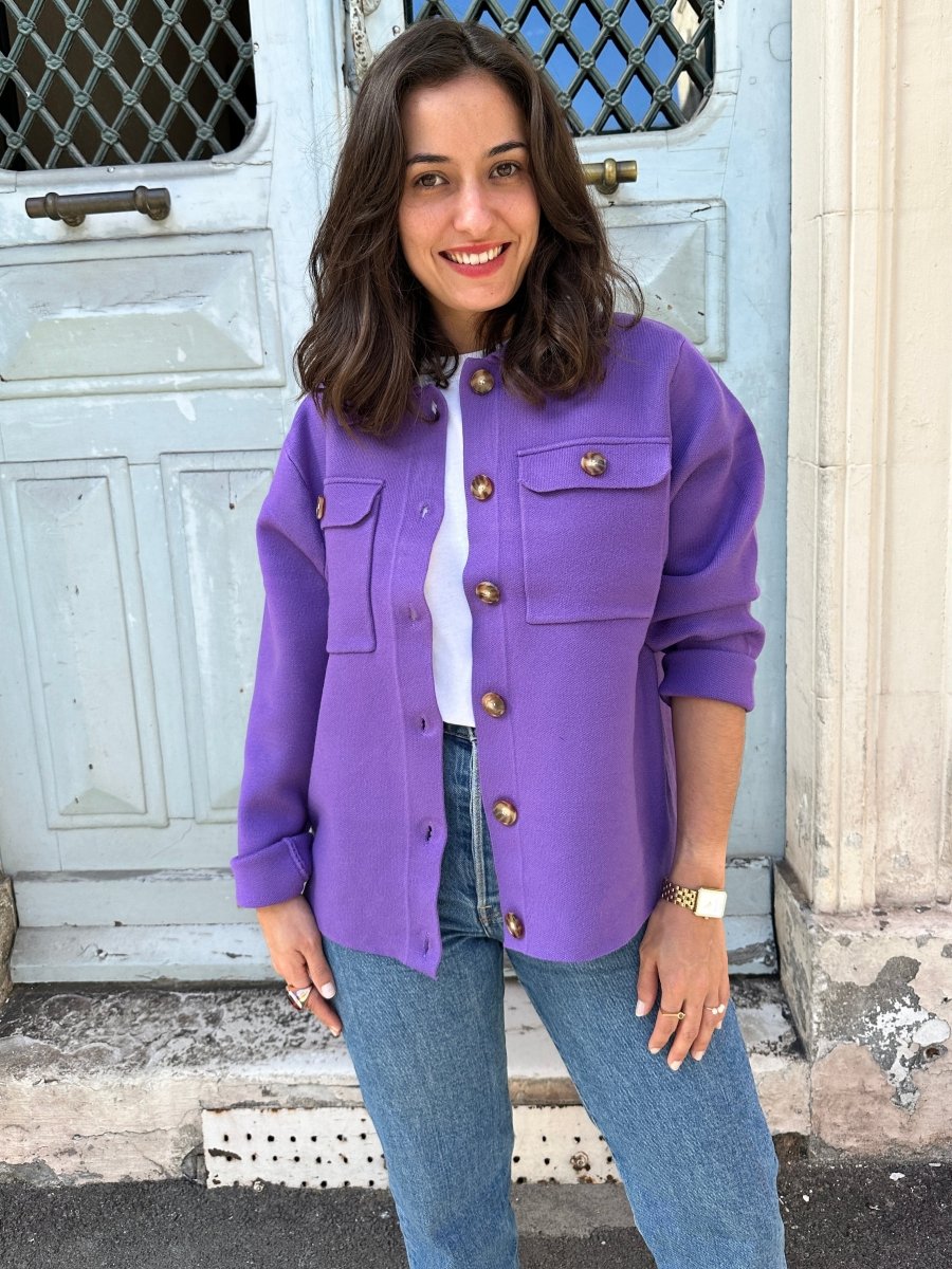 Veste Thais VIOLET - INSPIRATION STUDIO Veste