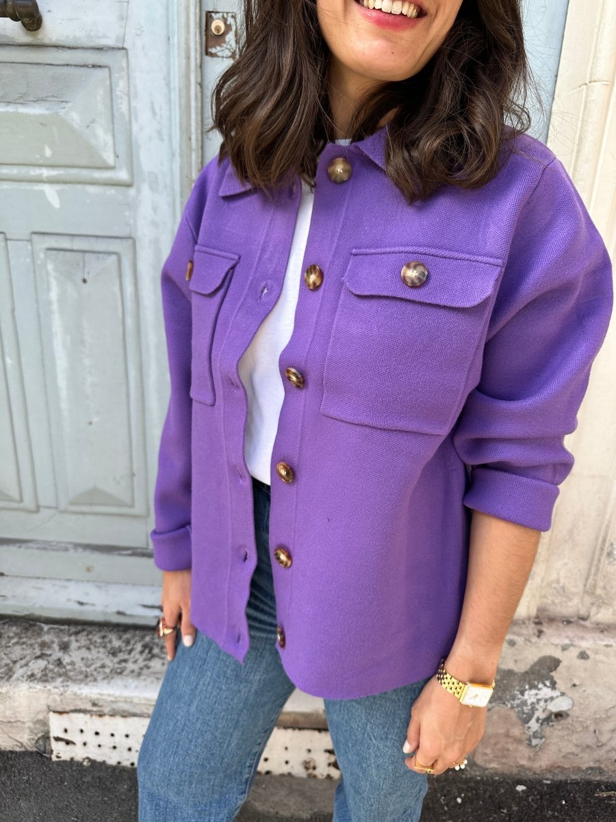 Veste Thais VIOLET - INSPIRATION STUDIO Veste