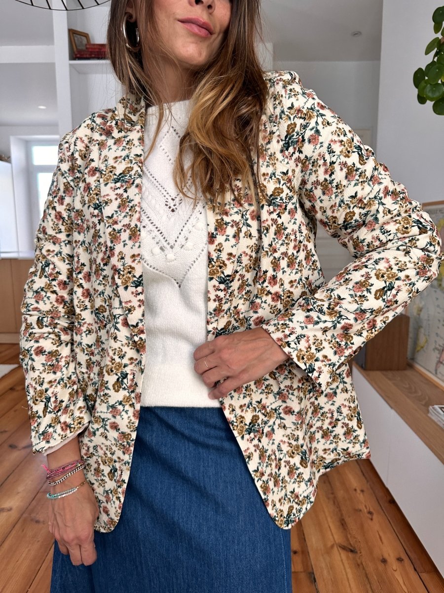 Veste Vanessa FLORAL - LA PETITE ETOILE Veste pour femme