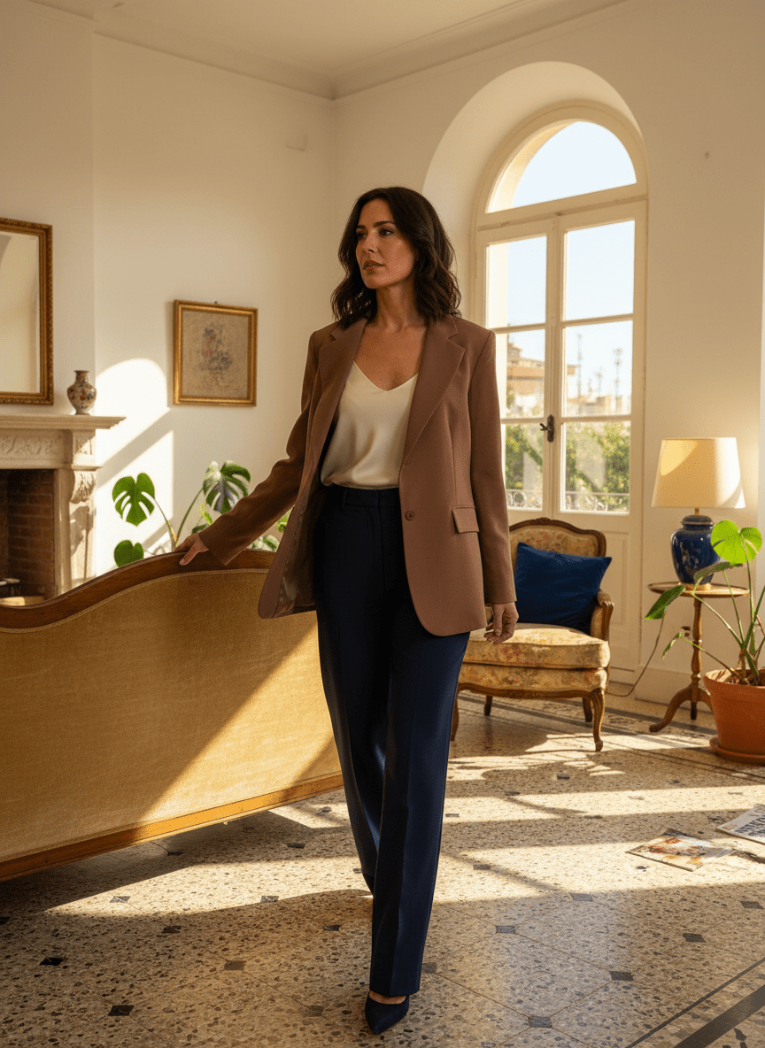 Veste Vianney TABAC - OPULLENCE Veste