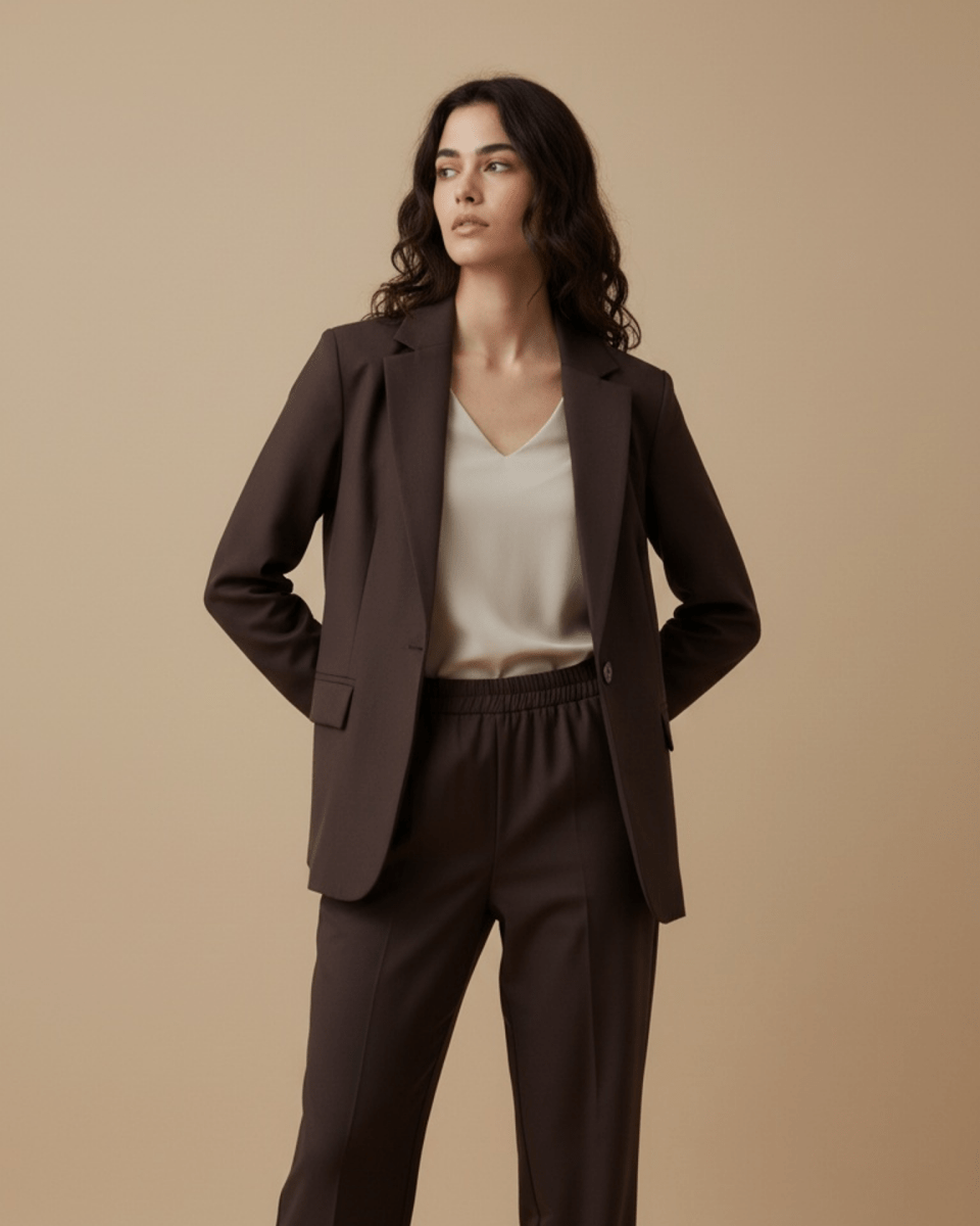 Veste Vianney CHOCOLAT - OPULLENCE Blazer